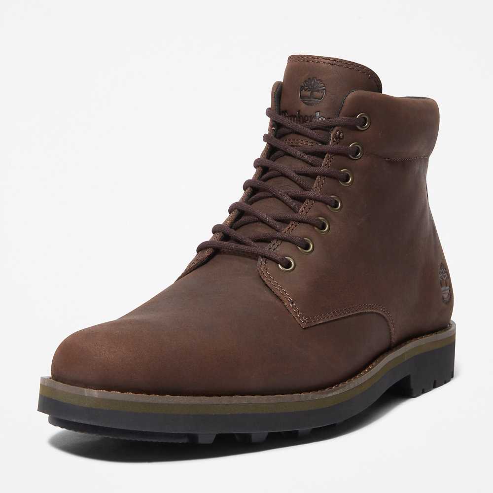 Brown Men's Timberland Alden Brook Waterproof Boots | Israel-9716425