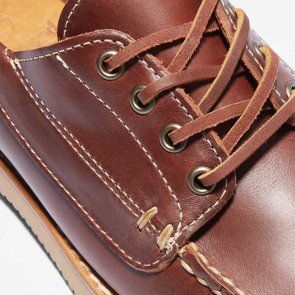 Brown Men's Timberland American Craft Boat Shoes | Israel-1896704