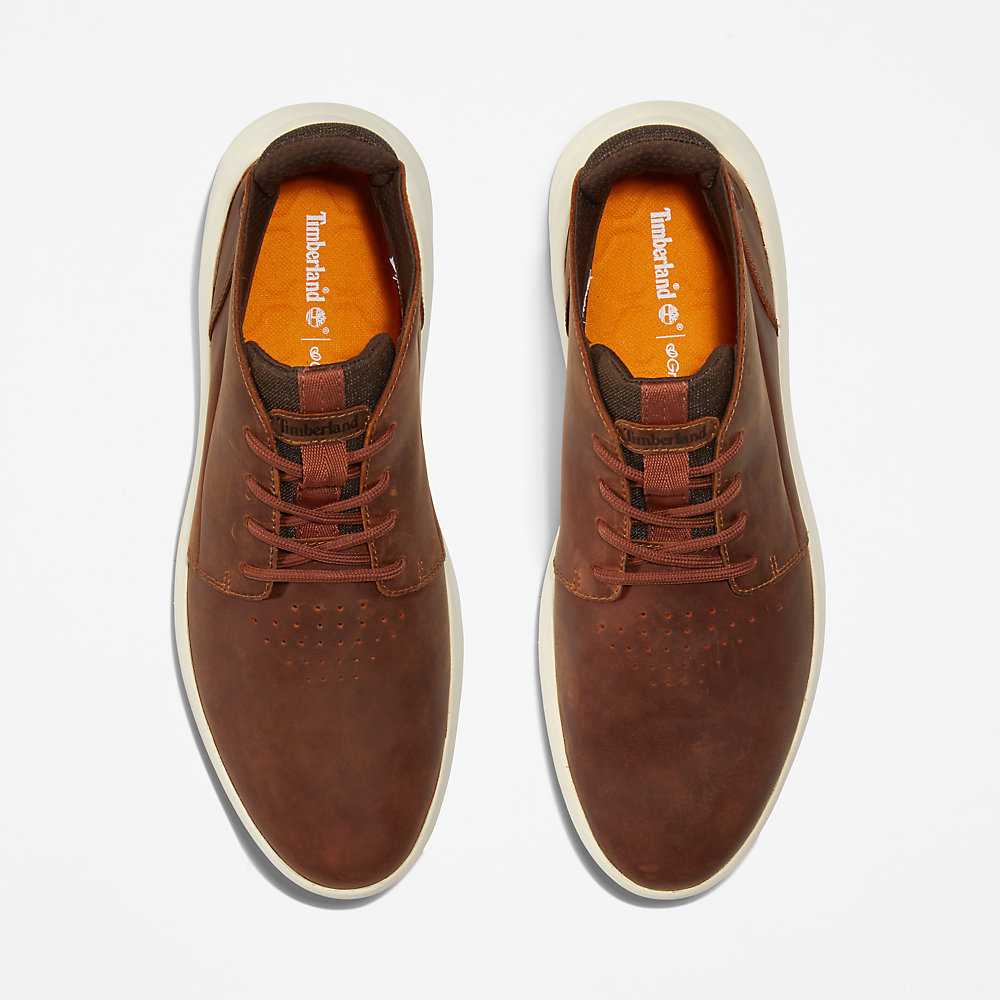 Brown Men's Timberland Bradstreet Ultra Chukka Boots | Israel-1980734