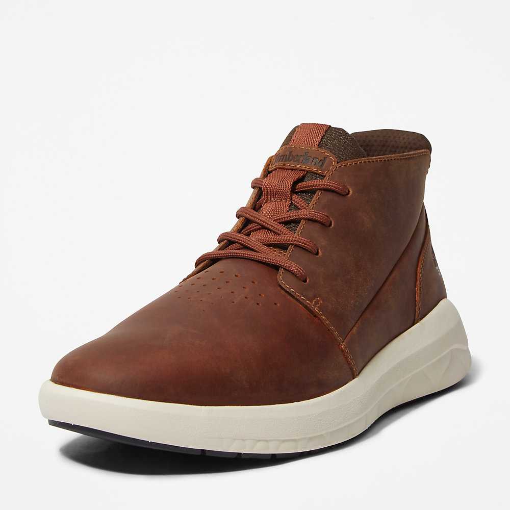 Brown Men's Timberland Bradstreet Ultra Chukka Boots | Israel-1980734