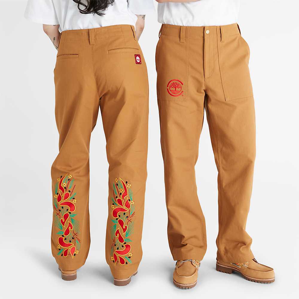 Brown Men's Timberland CLOT x Timberland® Pants | Israel-7826490