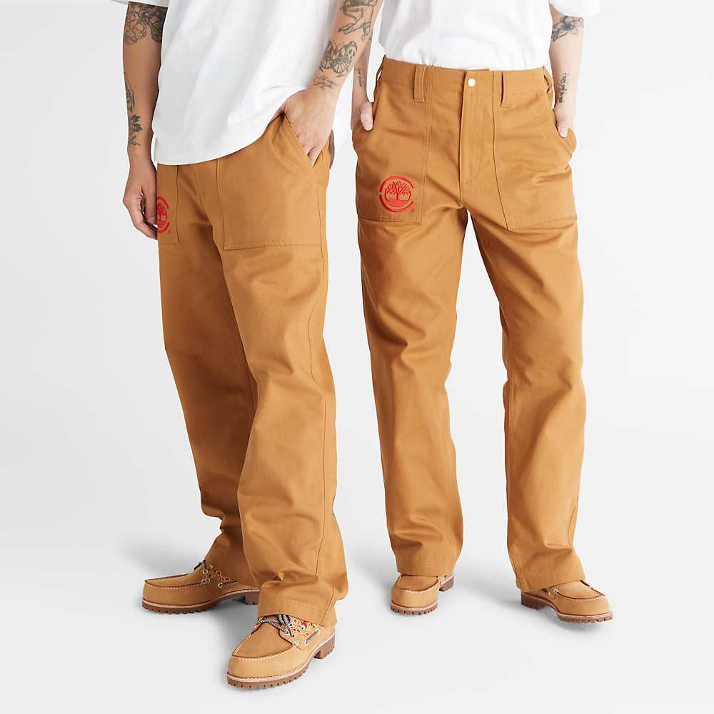 Brown Men\'s Timberland CLOT x Timberland® Pants | Israel-7826490