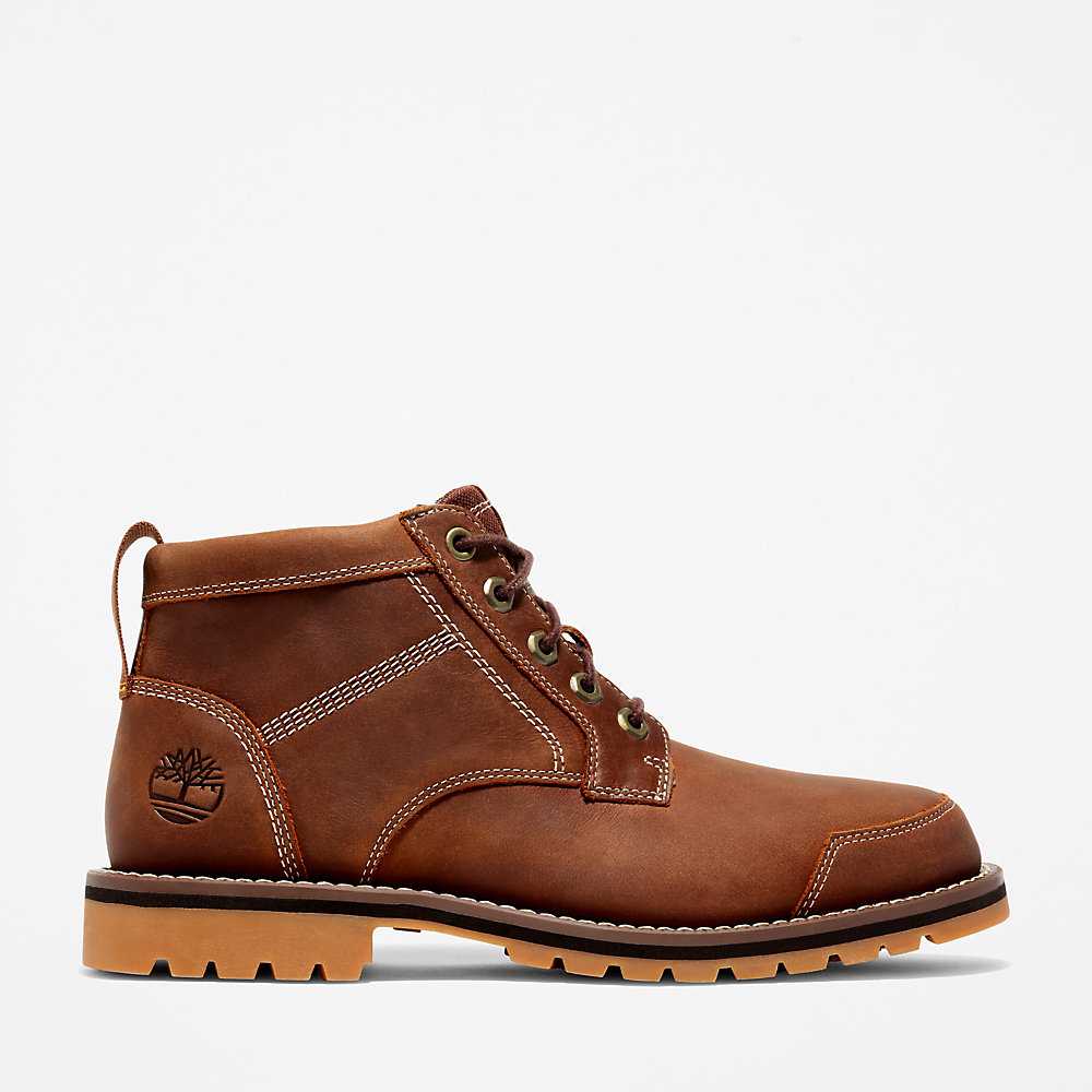 Brown Men\'s Timberland Larchmont II Chukka Boots | Israel-0579281