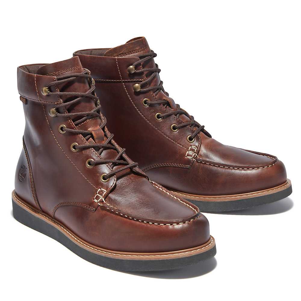 Brown Men's Timberland Newmarket II Waterproof Boots | Israel-9032467