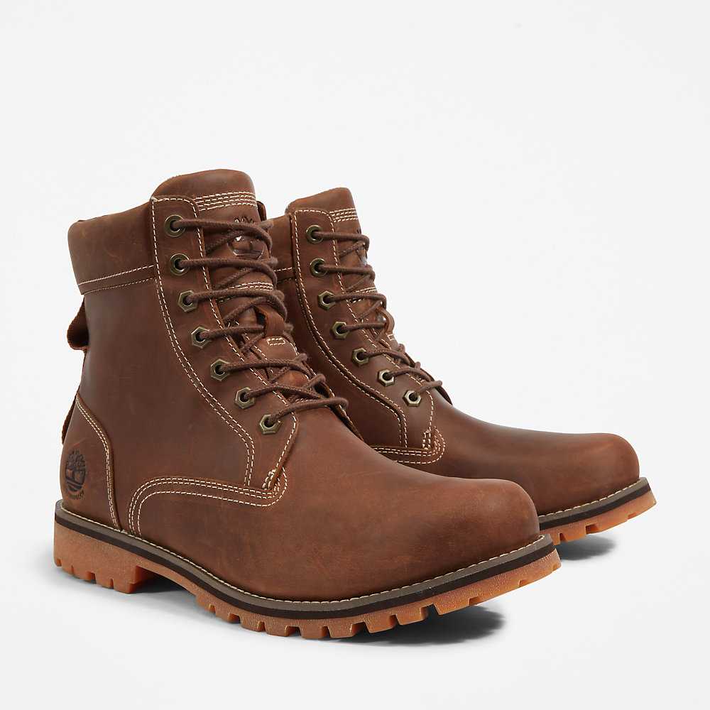 Brown Men's Timberland Rugged Waterproof II Waterproof Boots | Israel-9687013