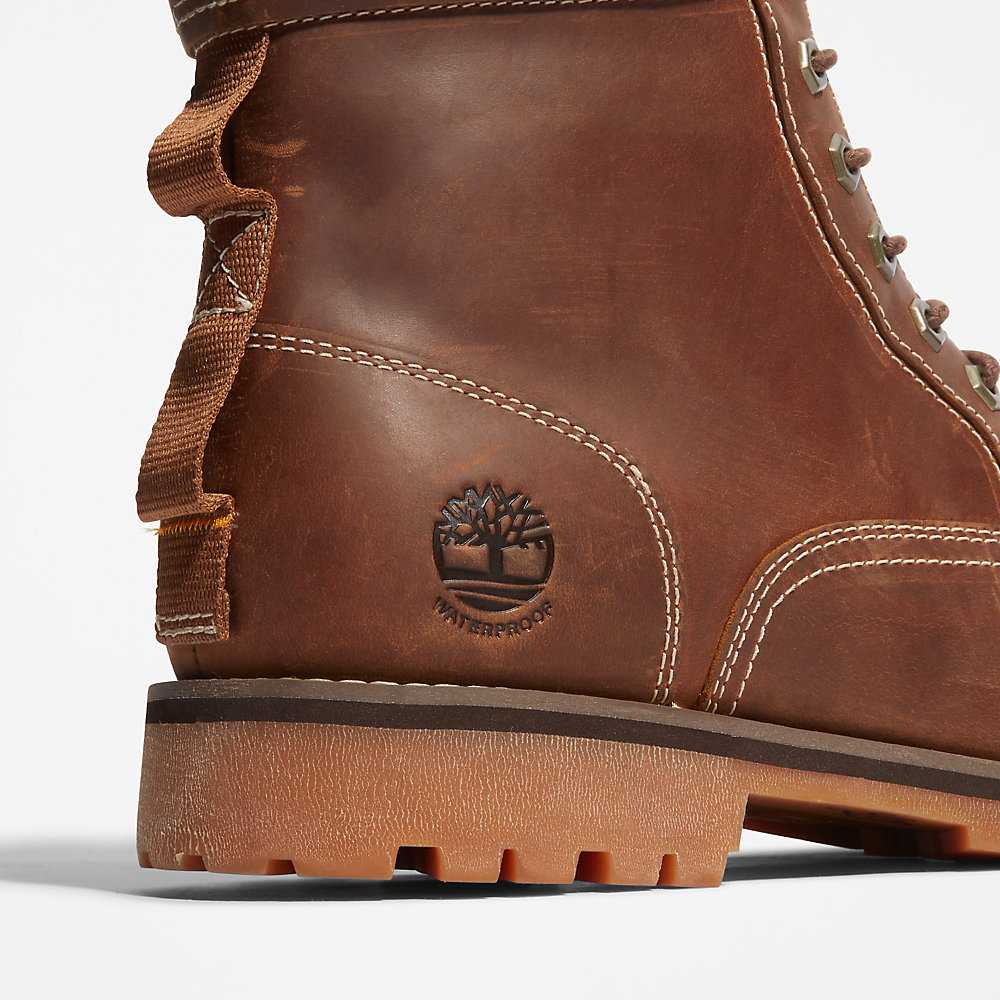 Brown Men's Timberland Rugged Waterproof II Waterproof Boots | Israel-9687013