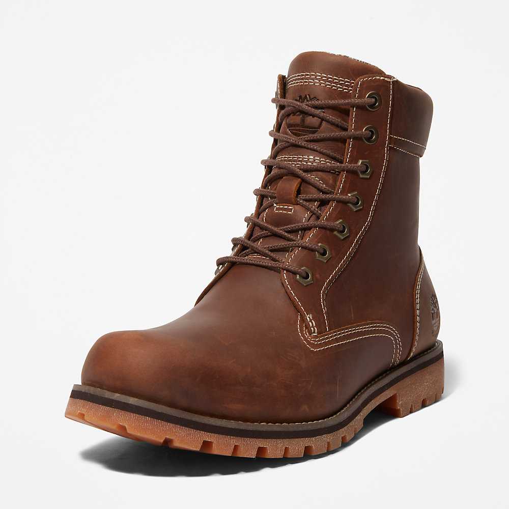 Brown Men's Timberland Rugged Waterproof II Waterproof Boots | Israel-9687013