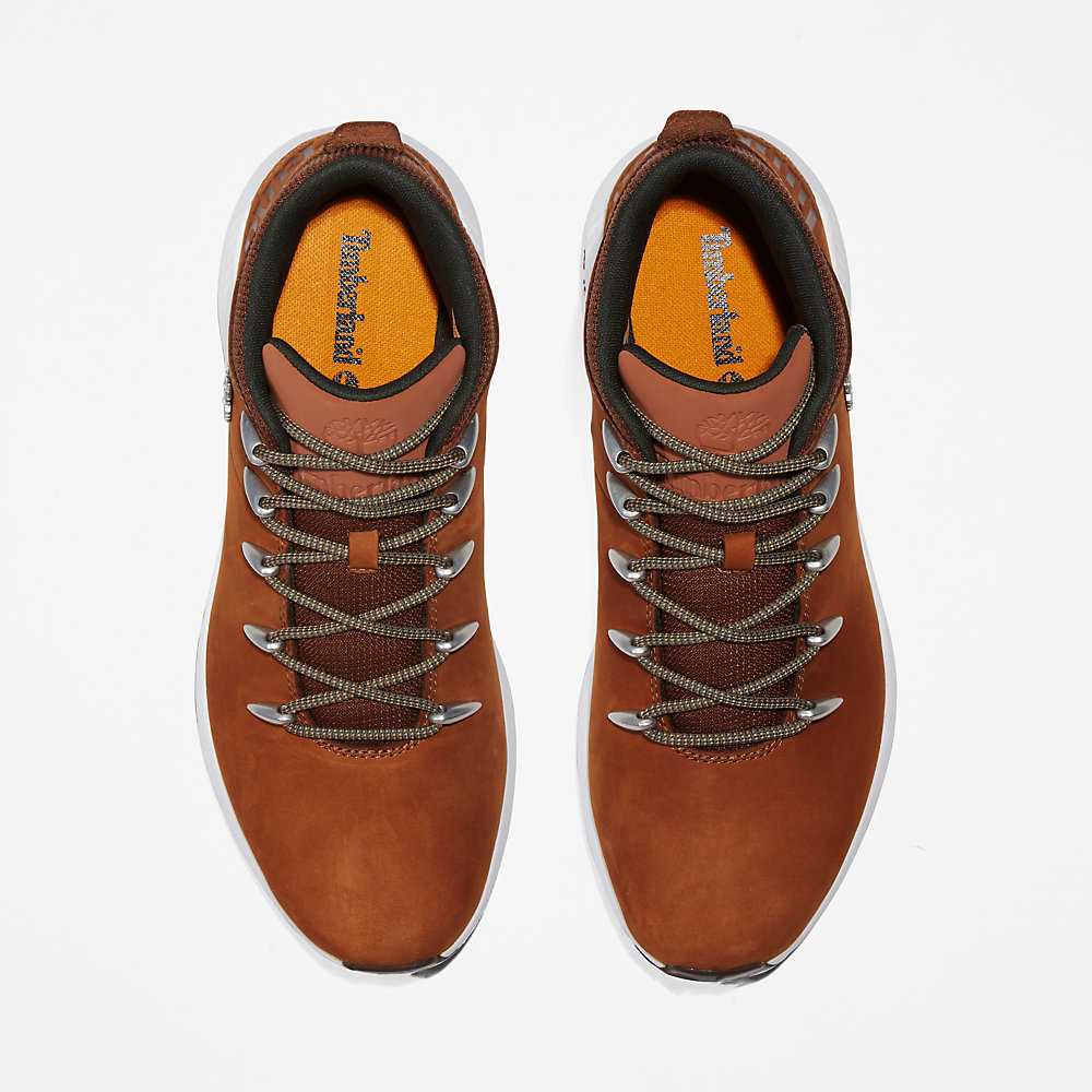 Brown Men's Timberland Sprint Trekker Chukka Boots | Israel-5219743