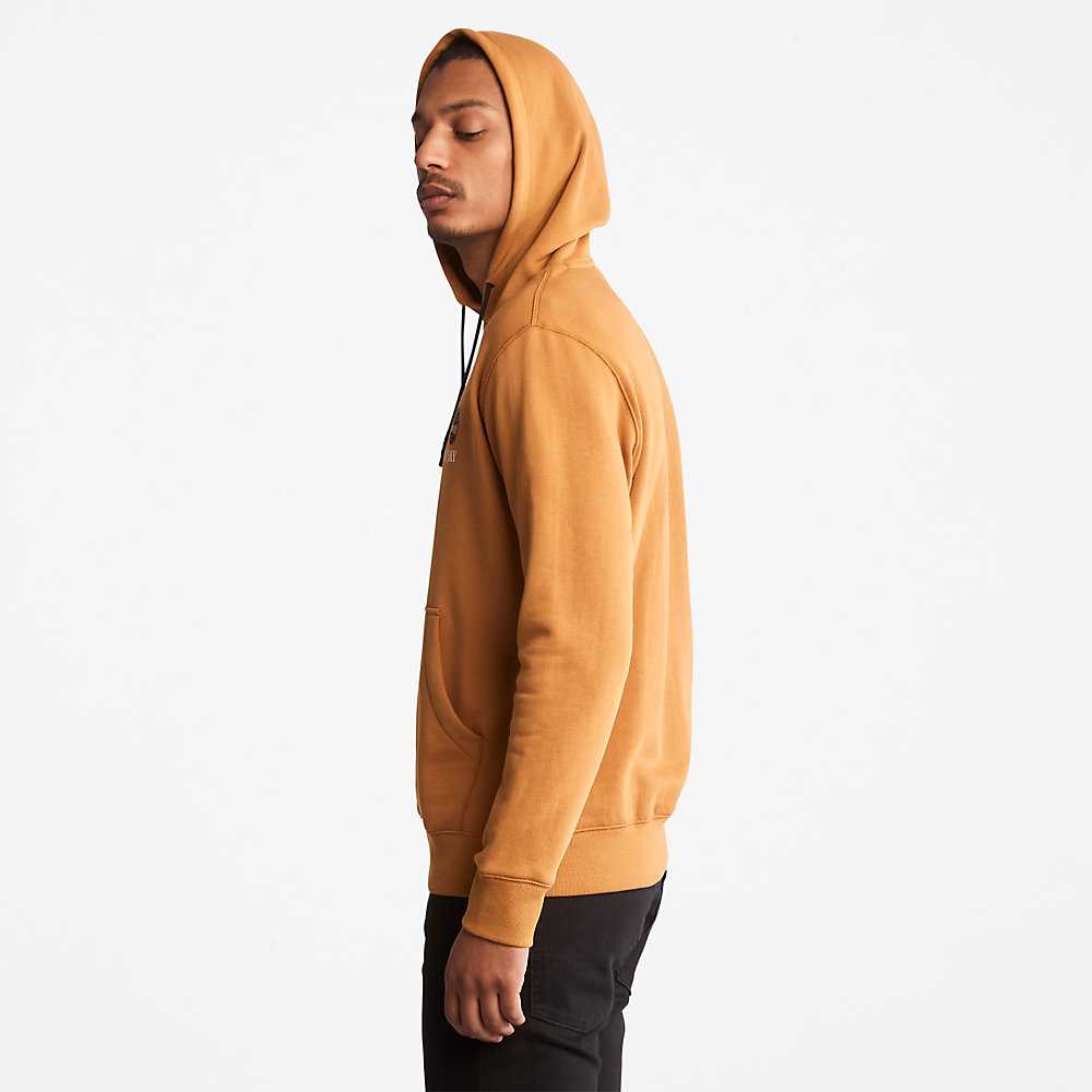 Brown Men's Timberland Wind Water Earth And Sky Hoodie | Israel-9635041