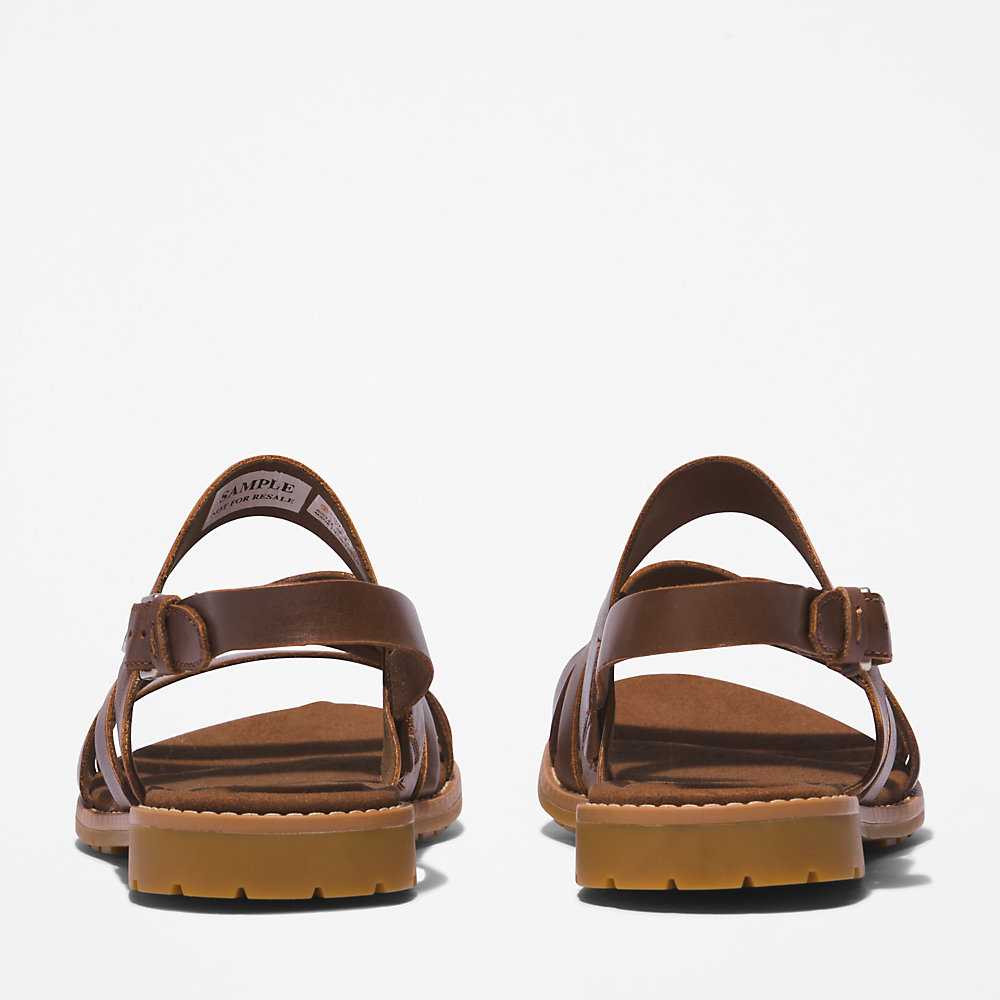 Brown Women's Timberland Chicago Sandals | Israel-8215349