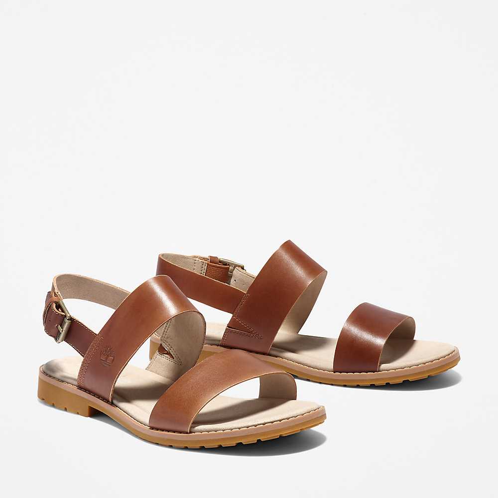 Brown Women's Timberland Chicago Sandals | Israel-8305976