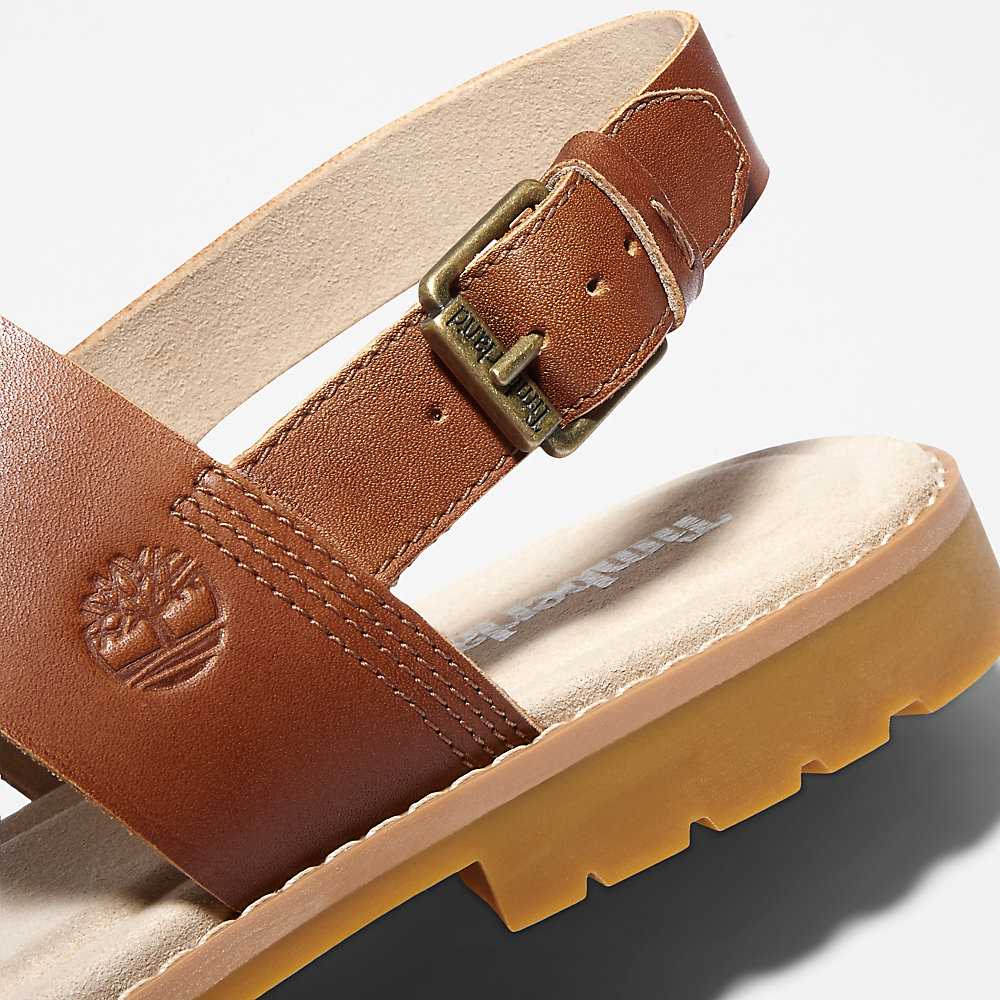 Brown Women's Timberland Chicago Sandals | Israel-8305976