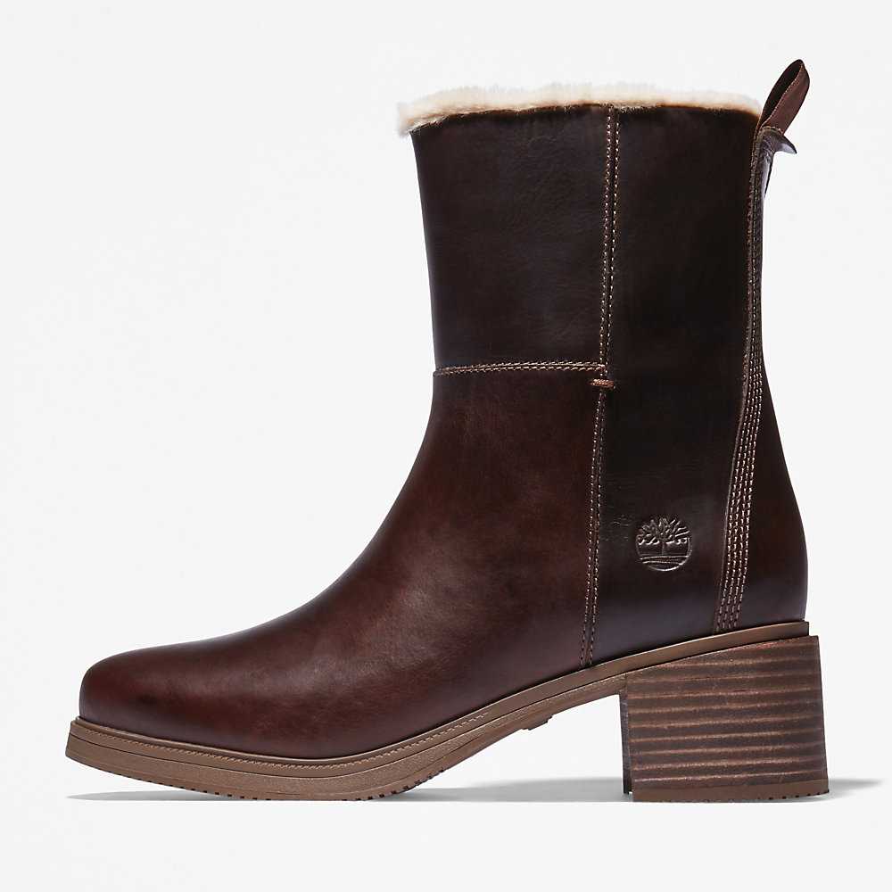 Brown Women's Timberland Dalston Vibe Winter Boots | Israel-0374865