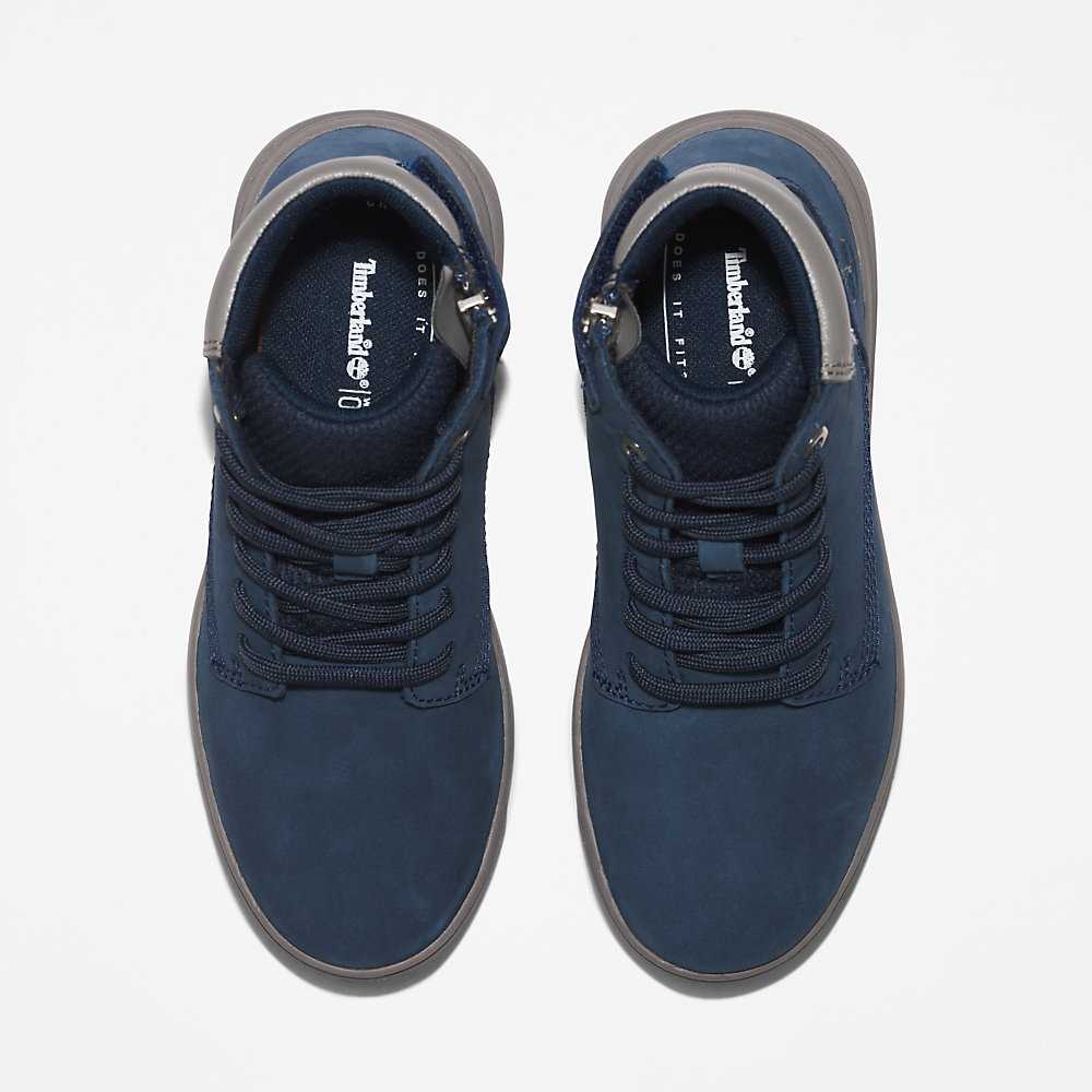 Dark Blue Kids' Timberland Seneca Bay Sneakers | Israel-4219592