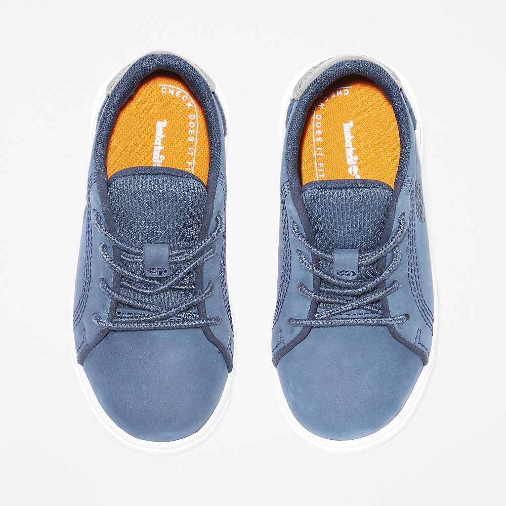 Dark Blue Kids' Timberland Seneca Bay Sneakers | Israel-4219672