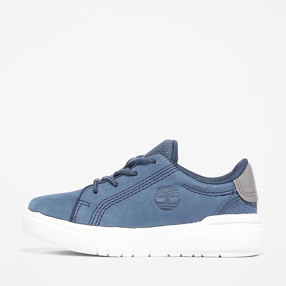 Dark Blue Kids' Timberland Seneca Bay Sneakers | Israel-4219672