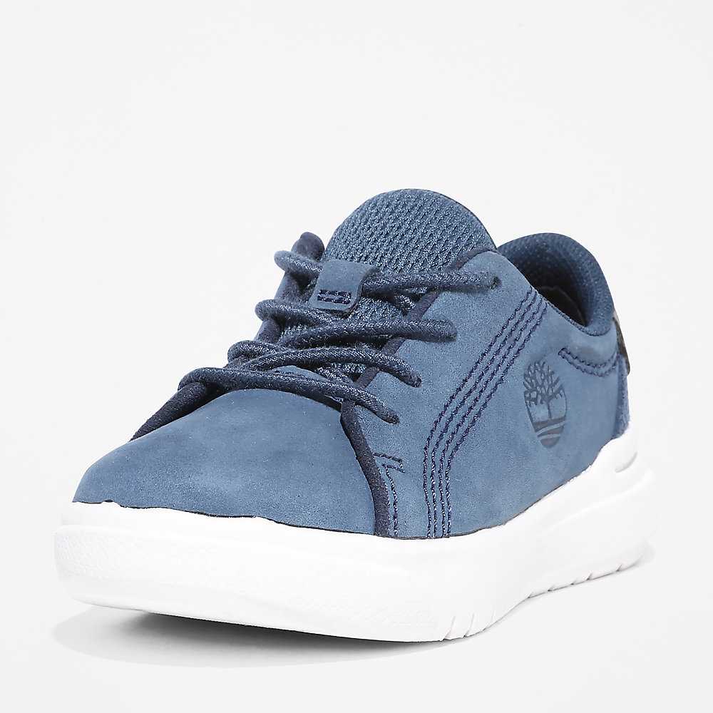 Dark Blue Kids' Timberland Seneca Bay Sneakers | Israel-4219672