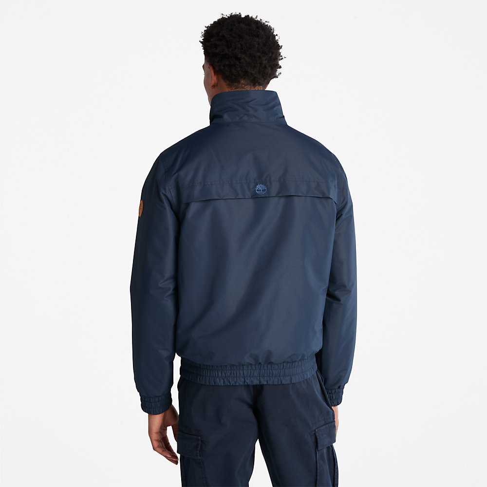 Dark Blue Men's Timberland Benton Water-Resistant Insulated Jackets | Israel-2089765