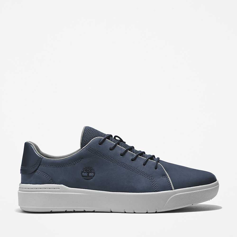 Dark Blue Men\'s Timberland Seneca Bay Sneakers | Israel-5203746