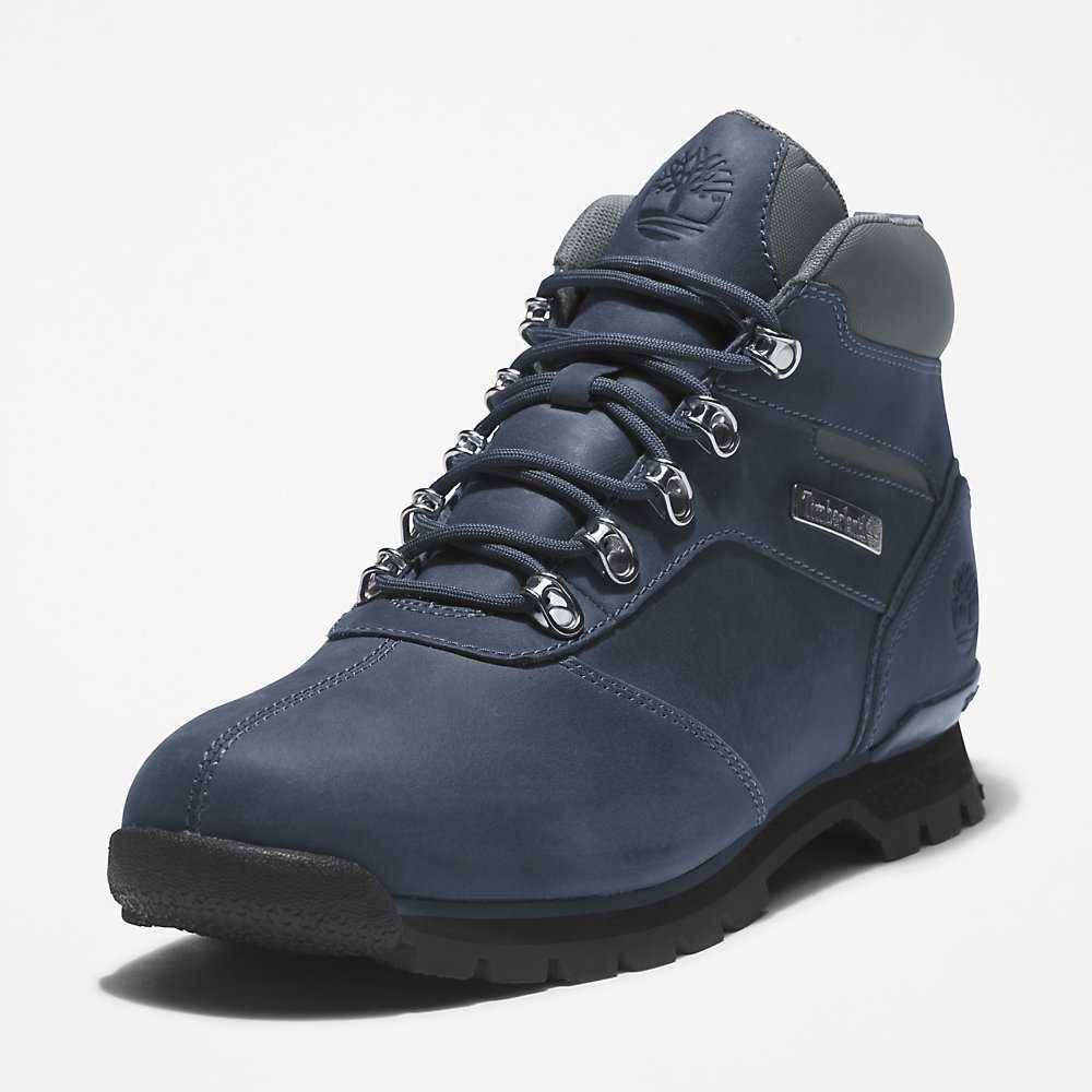 Dark Blue Men's Timberland Splitrock Hiking Boots | Israel-3529801