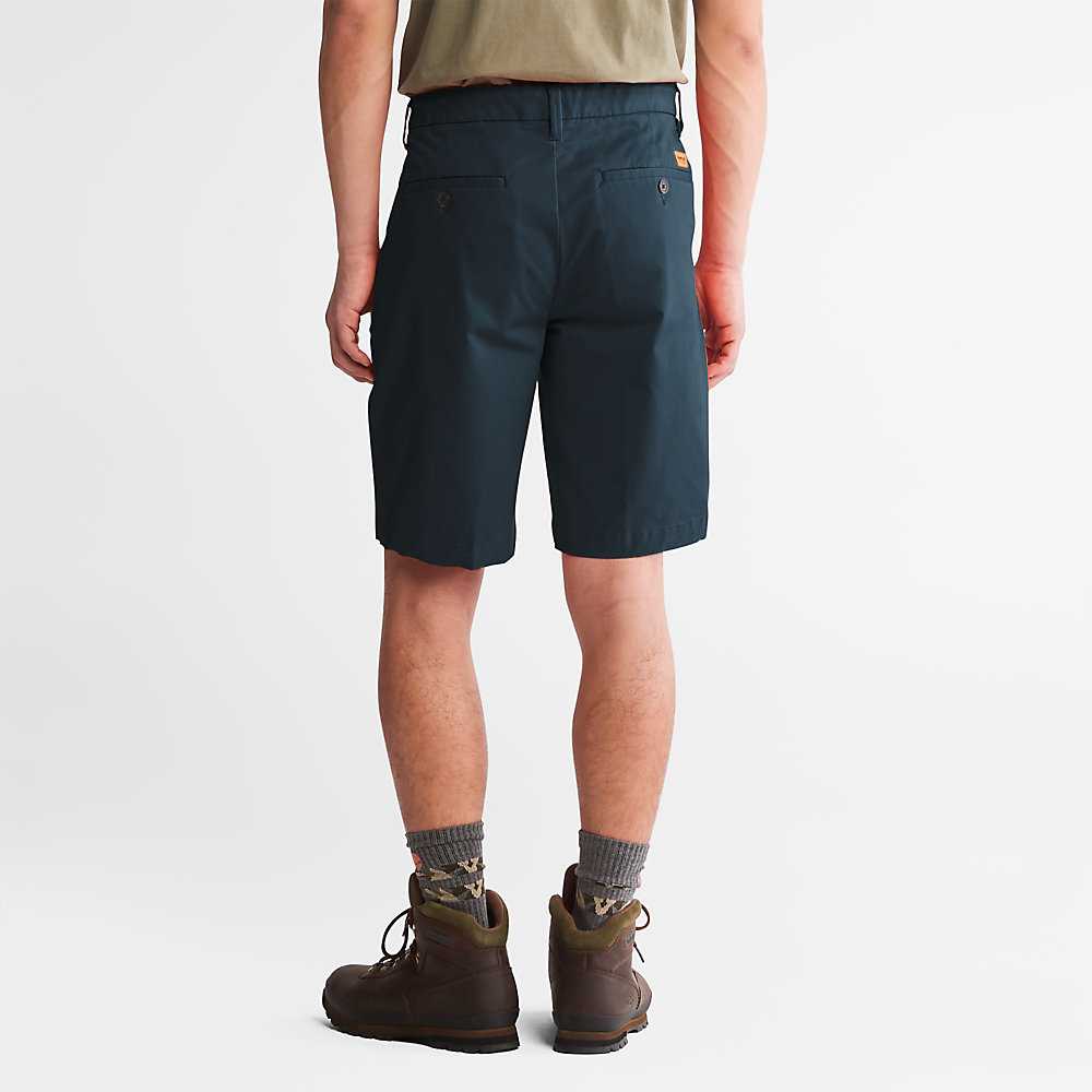 Dark Blue Men's Timberland Squam Lake Shorts | Israel-2715349