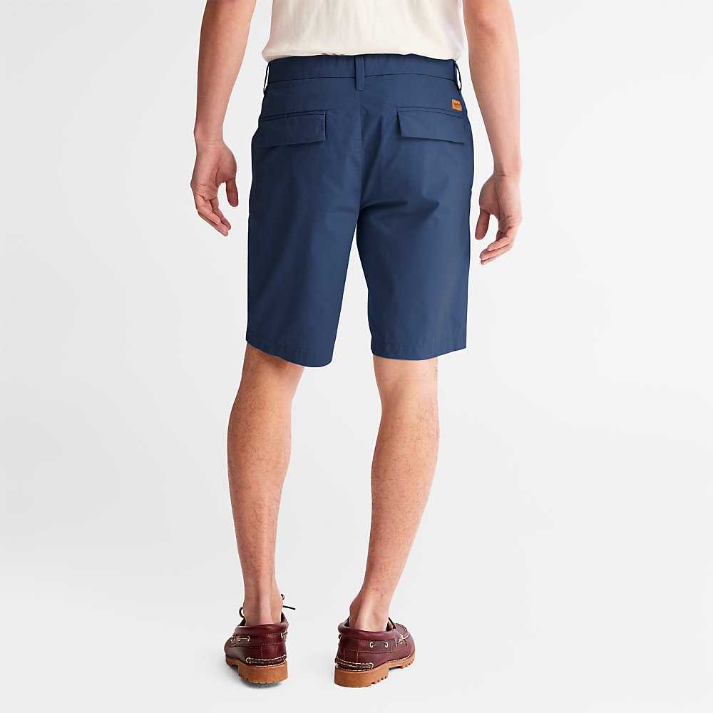 Dark Blue Men's Timberland Squam Lake Shorts | Israel-6475382