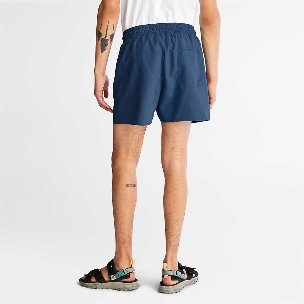 Dark Blue Men's Timberland Sunapee Lake Shorts | Israel-2918074