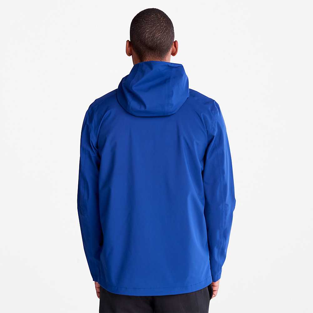 Dark Blue Men's Timberland Water-Repellent Windbreaker | Israel-6580734