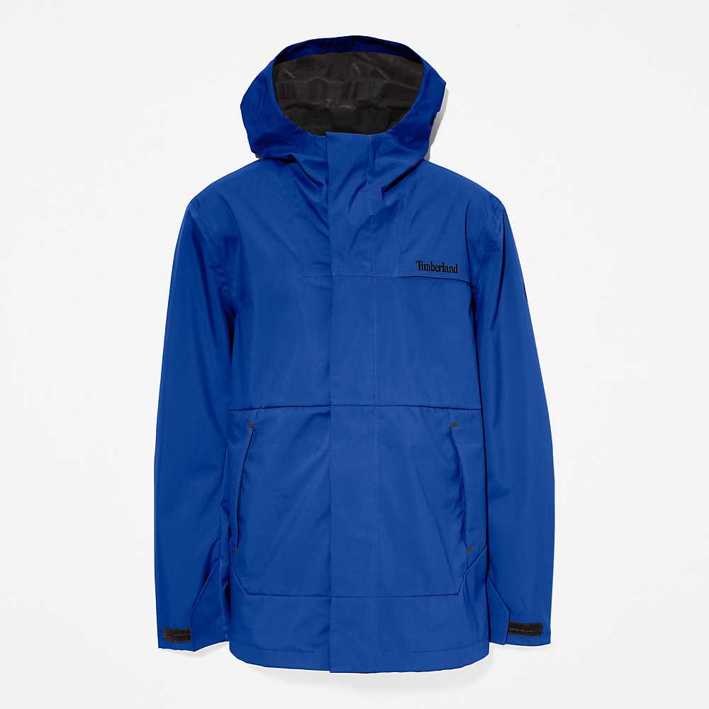 Dark Blue Men's Timberland Water-Repellent Windbreaker | Israel-6580734