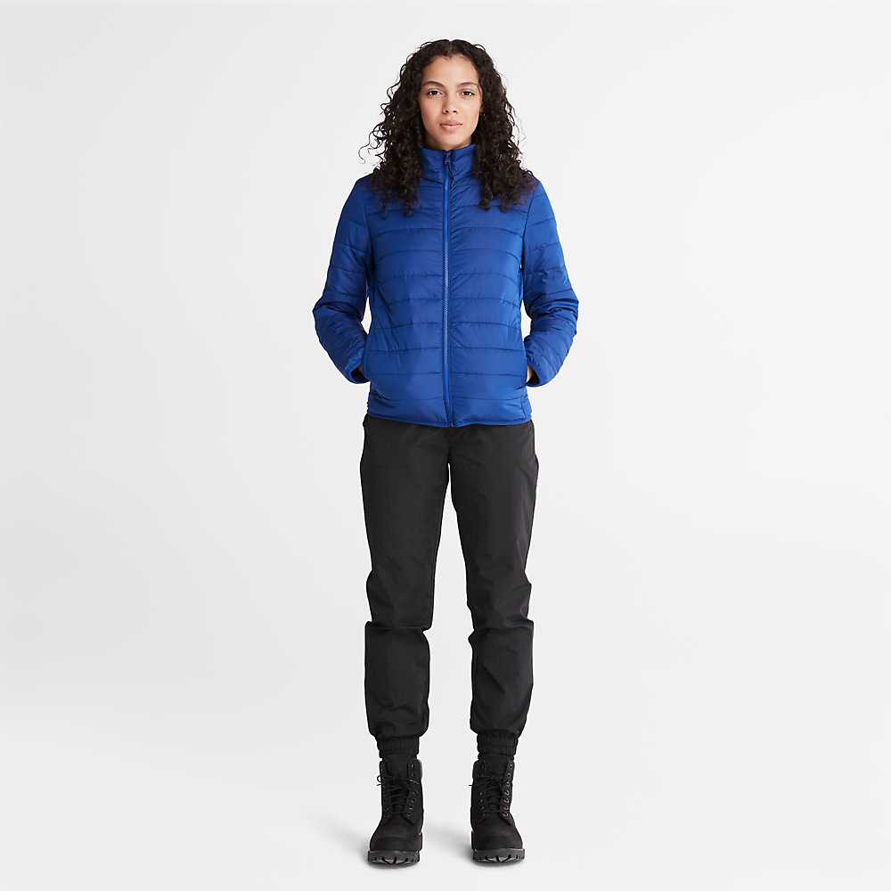 Dark Blue Women's Timberland Axis Peak Jackets | Israel-5071264