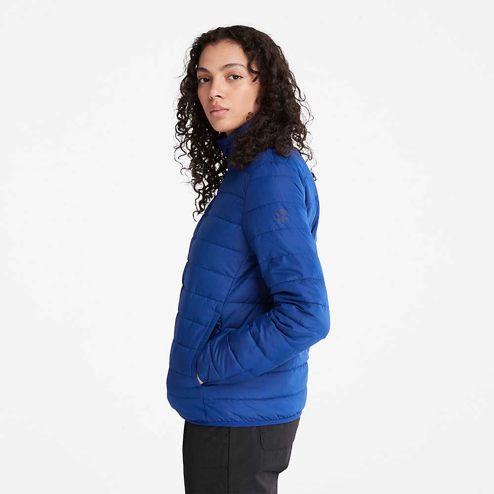 Dark Blue Women's Timberland Axis Peak Jackets | Israel-5071264