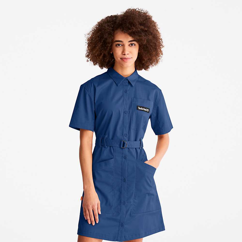 Dark Blue Women\'s Timberland TimberCHILL™ Dress | Israel-7346091