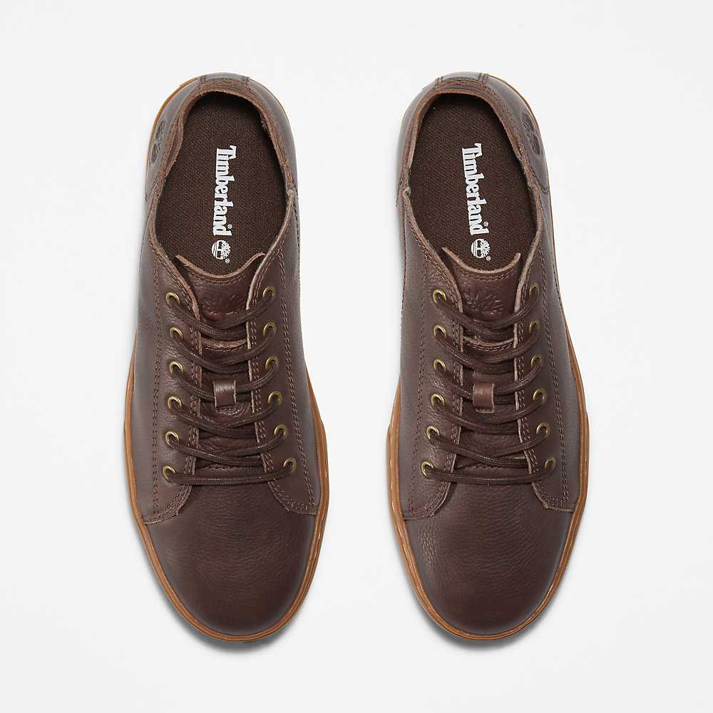 Dark Brown Men's Timberland Adventure 2.0 Sneakers | Israel-6082453