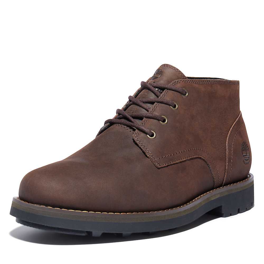 Dark Brown Men's Timberland Alden Brook Chukka Boots | Israel-2316780