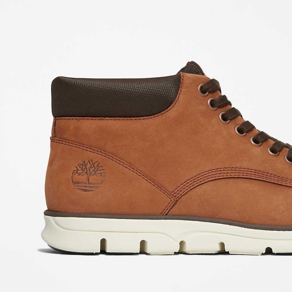 Dark Brown Men's Timberland Bradstreet Chukka Boots | Israel-3149286