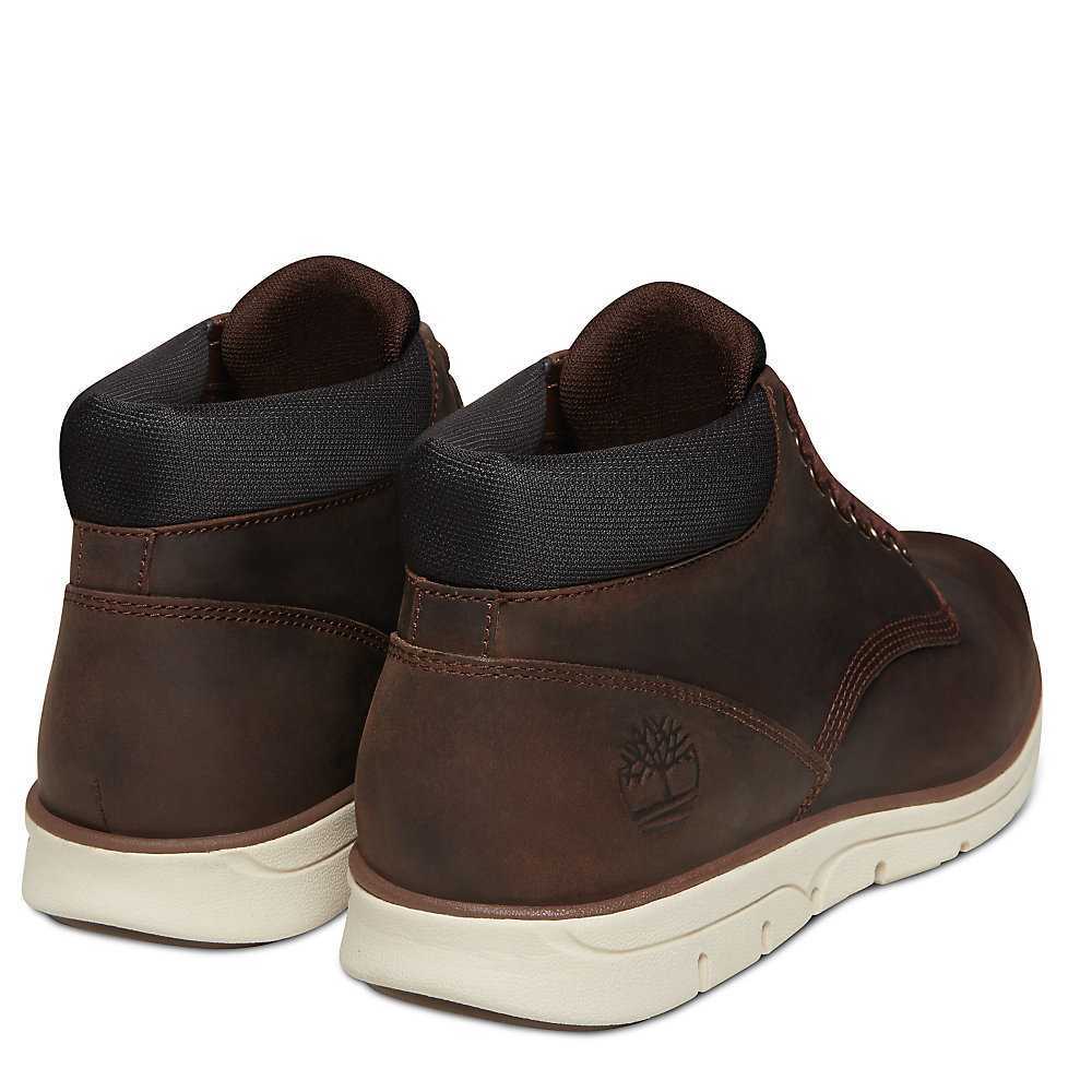 Dark Brown Men's Timberland Bradstreet Chukka Boots | Israel-8417532