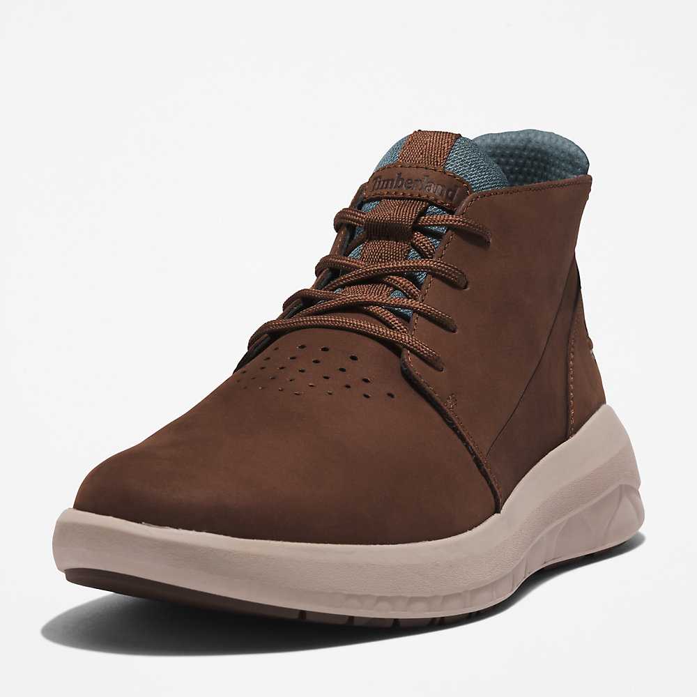 Dark Brown Men's Timberland Bradstreet Ultra GreenStride™ Chukka Boots | Israel-2605491