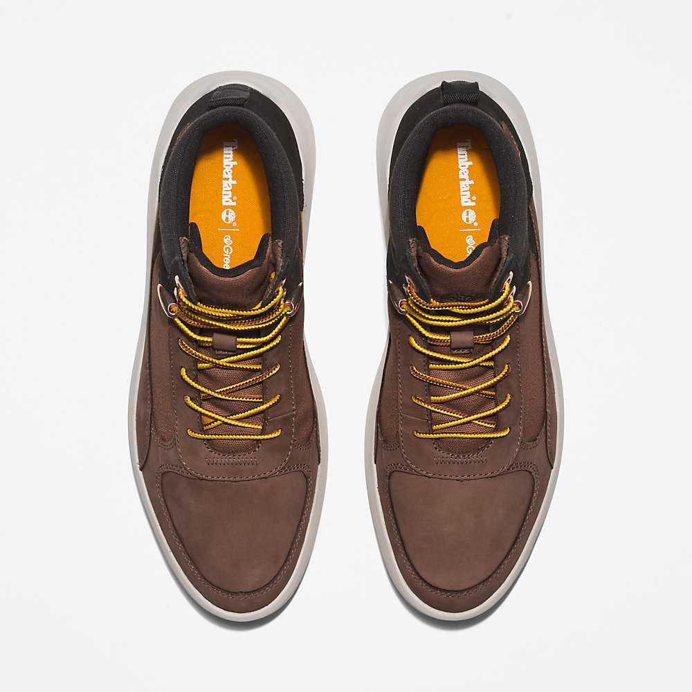 Dark Brown Men's Timberland Bradstreet Ultra Chukka Boots | Israel-7642395