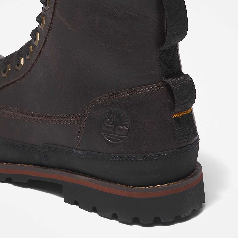 Dark Brown Men's Timberland Earthkeepers Winter Boots | Israel-2761958