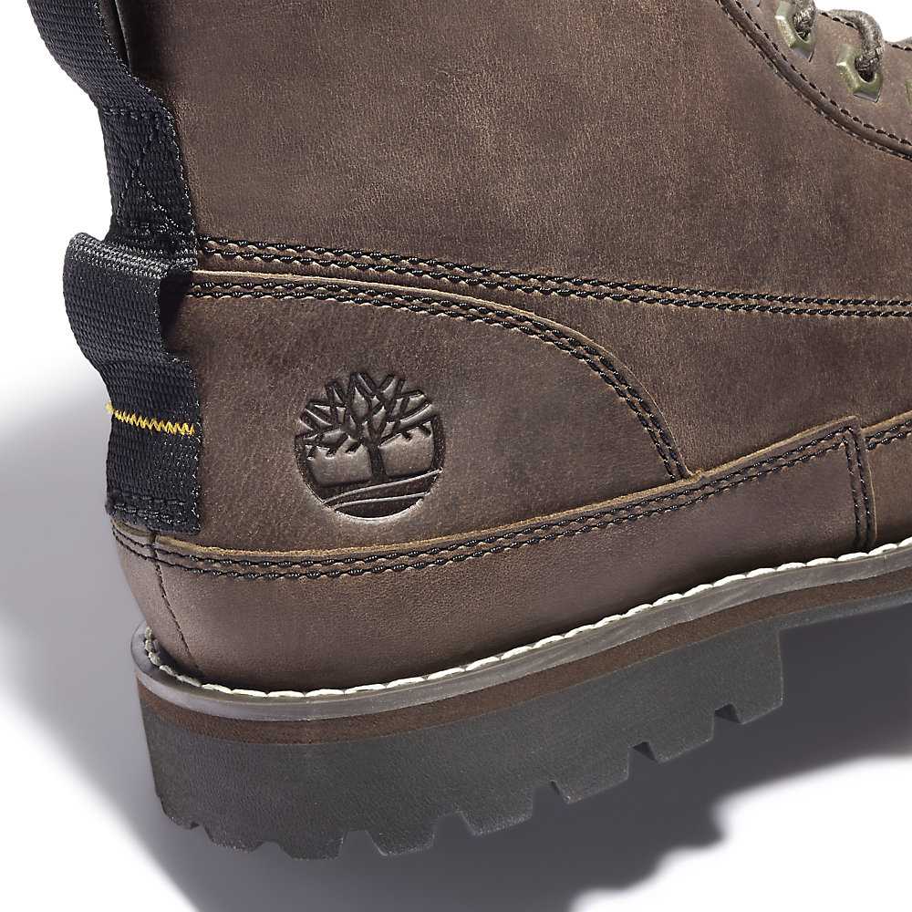 Dark Brown Men's Timberland Earthkeepers Waterproof Boots | Israel-8023174