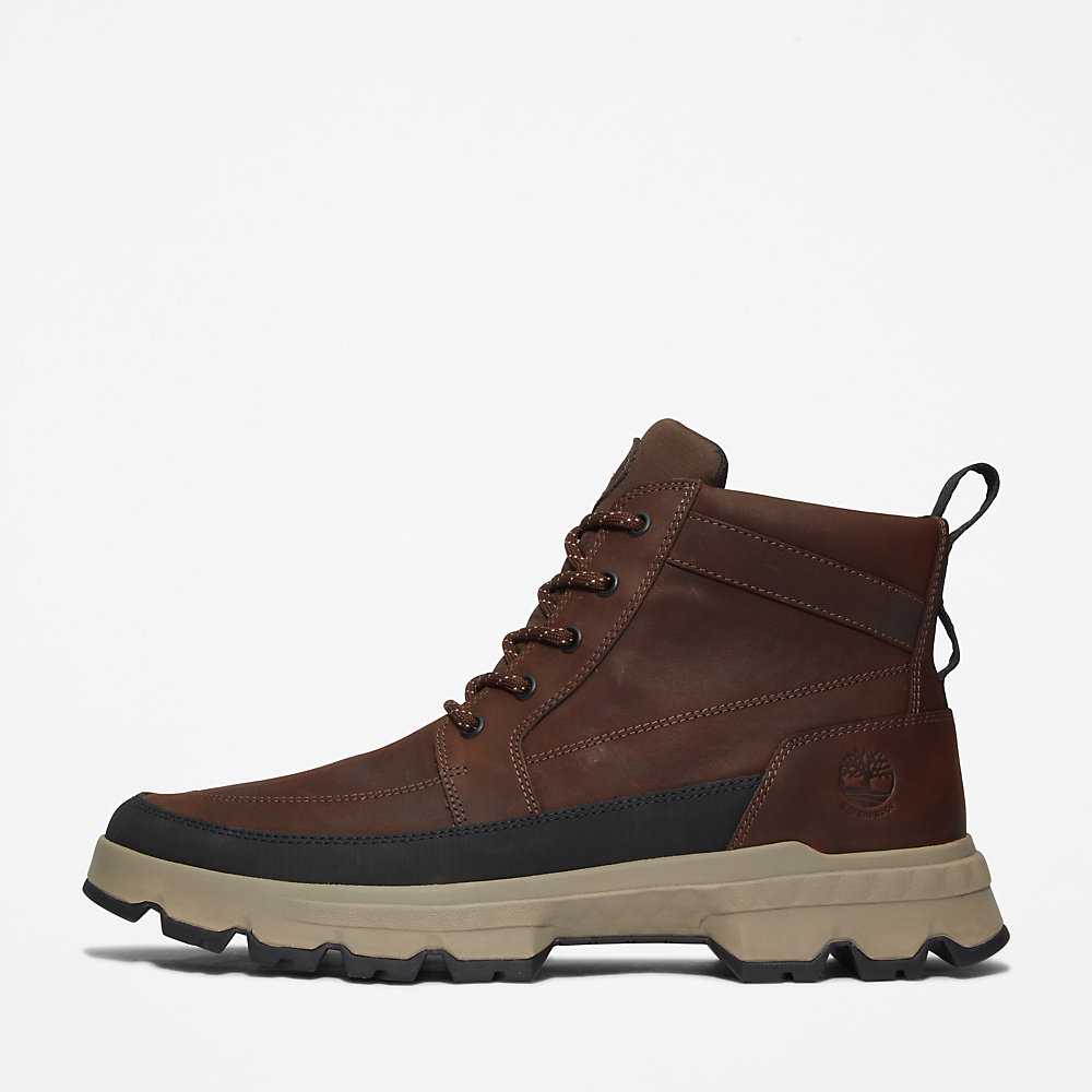 Dark Brown Men's Timberland GreenStride™ TBL® Originals Ultra Chukka Boots | Israel-8539241