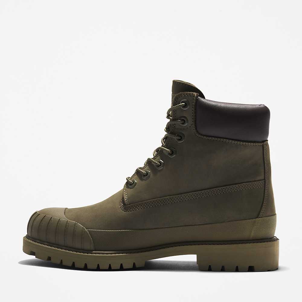 Dark Green Men's Timberland Bee Line x Timberland® Work Boots | Israel-1072834