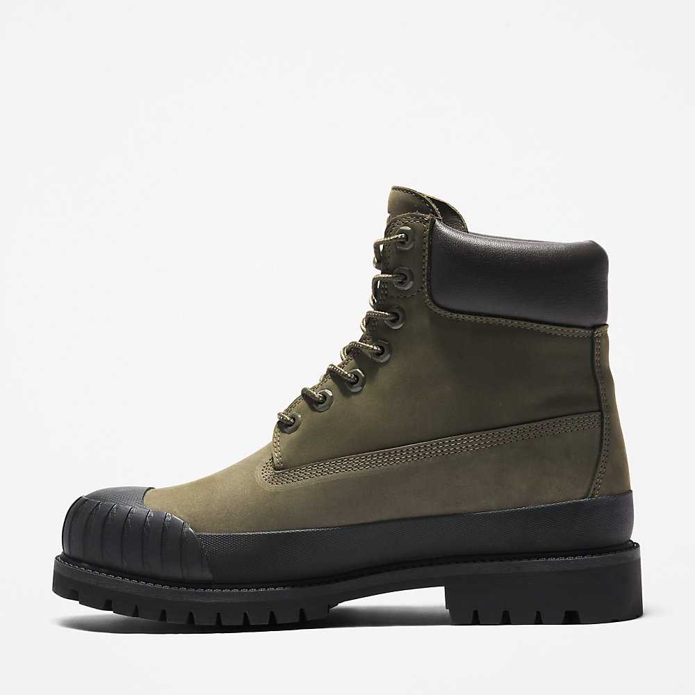 Dark Green Men's Timberland Bee Line x Timberland® Work Boots | Israel-3127650