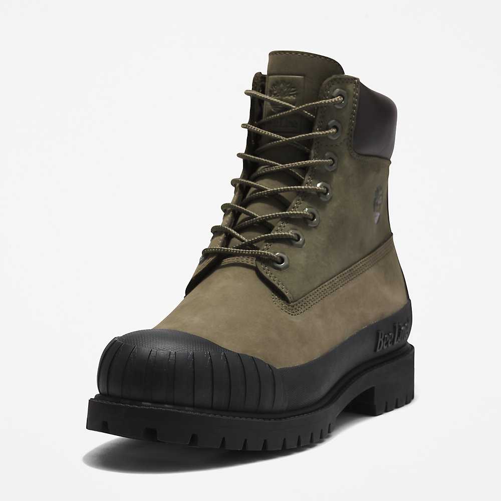 Dark Green Men's Timberland Bee Line x Timberland® Work Boots | Israel-4132897