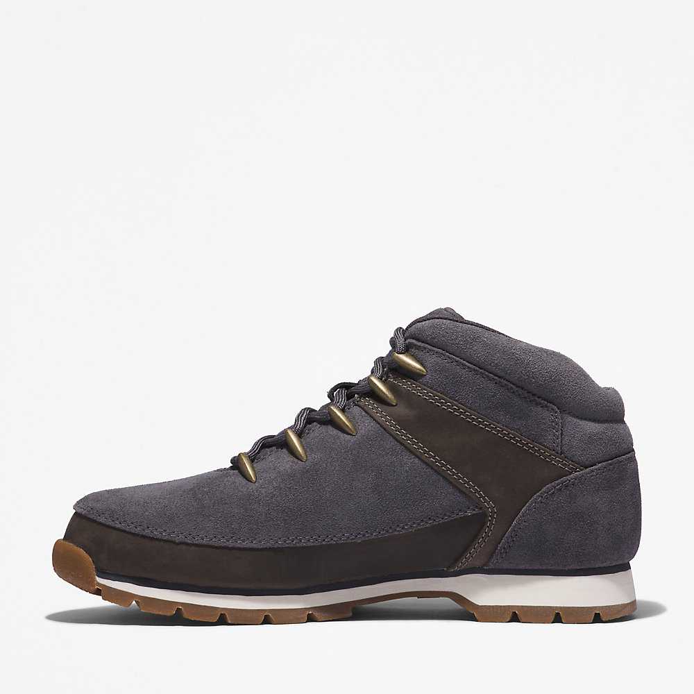 Dark Grey Men's Timberland Euro Sprint Hiking Boots | Israel-9035781