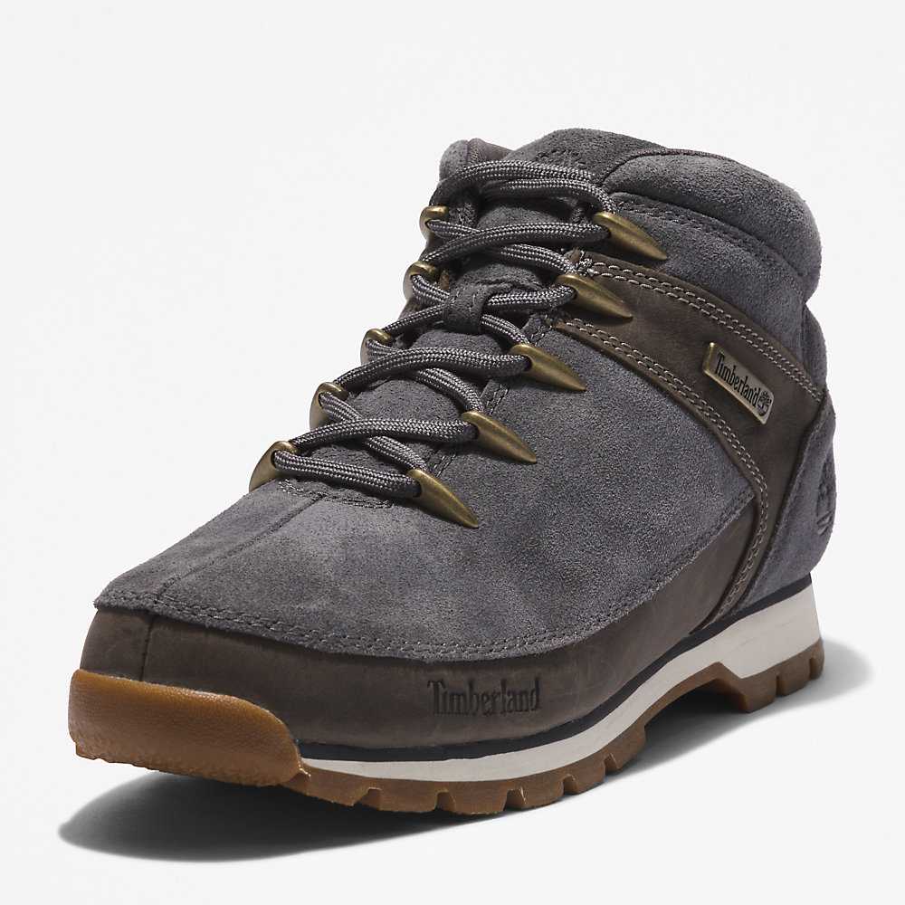 Dark Grey Men's Timberland Euro Sprint Hiking Boots | Israel-9035781