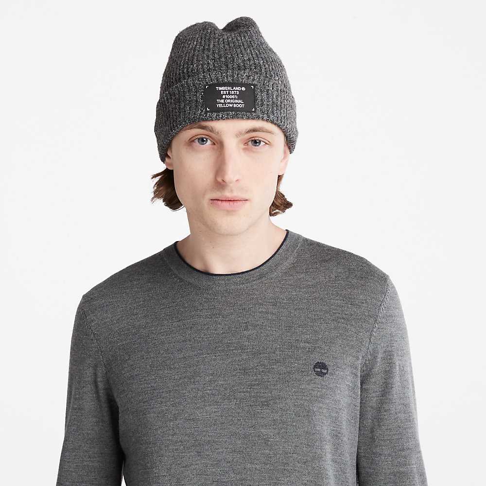 Dark Grey Men's Timberland Nissitissit River Sweaters | Israel-2145389