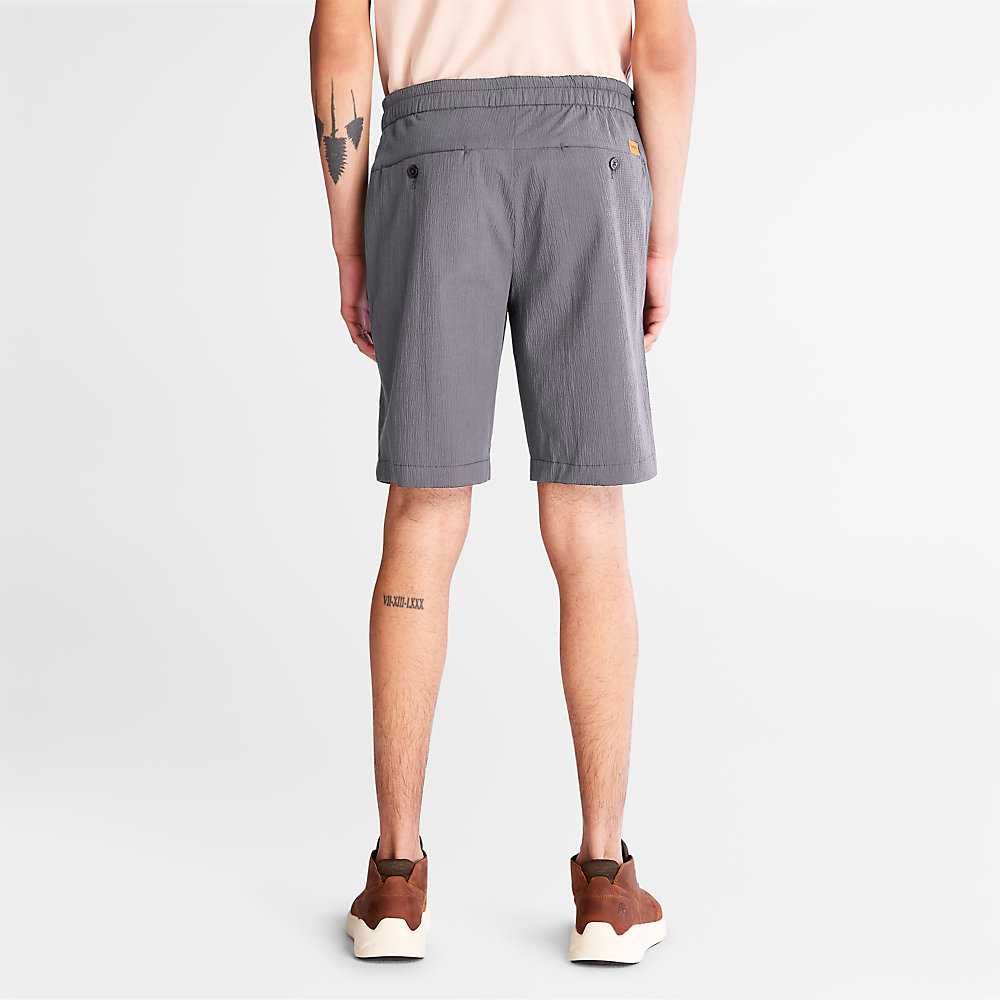 Dark Grey Men's Timberland Squam Lake Shorts | Israel-6385907