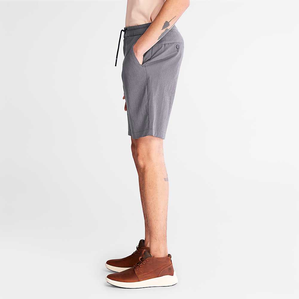 Dark Grey Men's Timberland Squam Lake Shorts | Israel-6385907