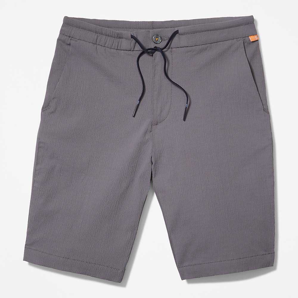 Dark Grey Men's Timberland Squam Lake Shorts | Israel-6385907